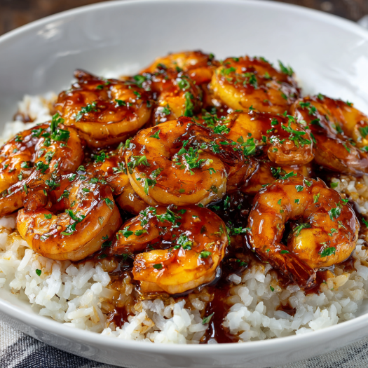 Easy Creamy & One-Pot Dinner Ideas for Fast Weeknight Dinners 31 Honey garlic shrimp weeknight dinner