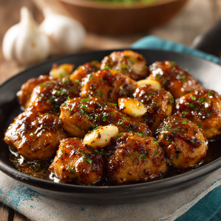 Easy Creamy & One-Pot Dinner Ideas for Fast Weeknight Dinners 30 20-minute garlic butter chicken bites