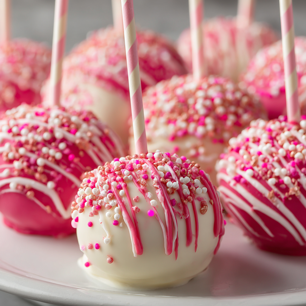 VALENTINE DESSERTS, PINK TREATS & ROMANTIC SWEETS FOR A HEARTWARMING CELEBRATION 10 Valentine Oreo pops dipped in colored chocolate