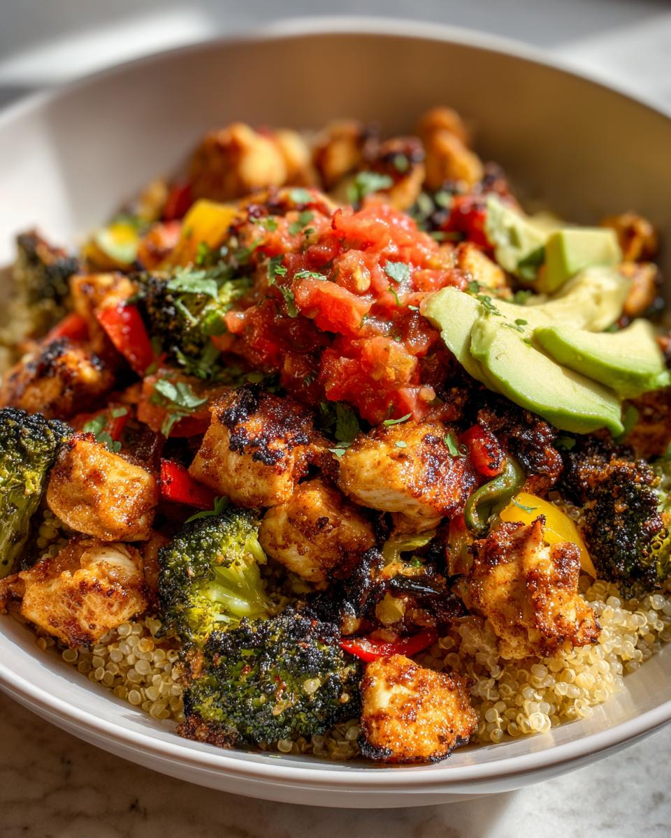 Air Fryer Chicken & Veggie Protein Bowls - detail 2