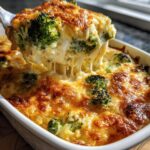 Cheesy Broccoli Orzo Bake (Vegetarian Comfort)