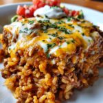 Cheesy Taco Rice Casserole Making Weeknight Taco Tuesday Meals Better
