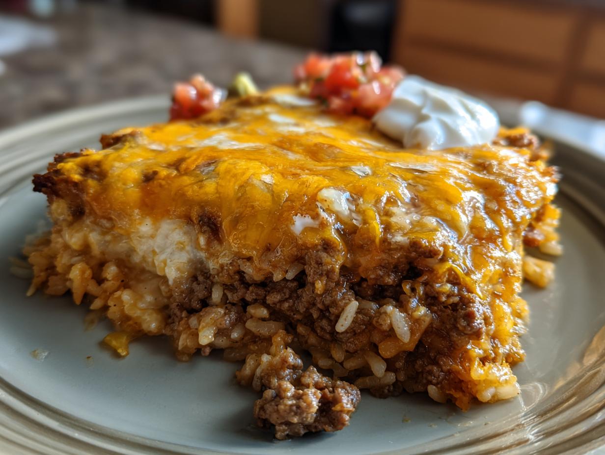 Scrumptious Cheesy Taco Rice Casserole in 35 Minutes! 5 Cheesy Taco Rice Casserole Making Weeknight Taco Tuesday Meals Better - detail 2