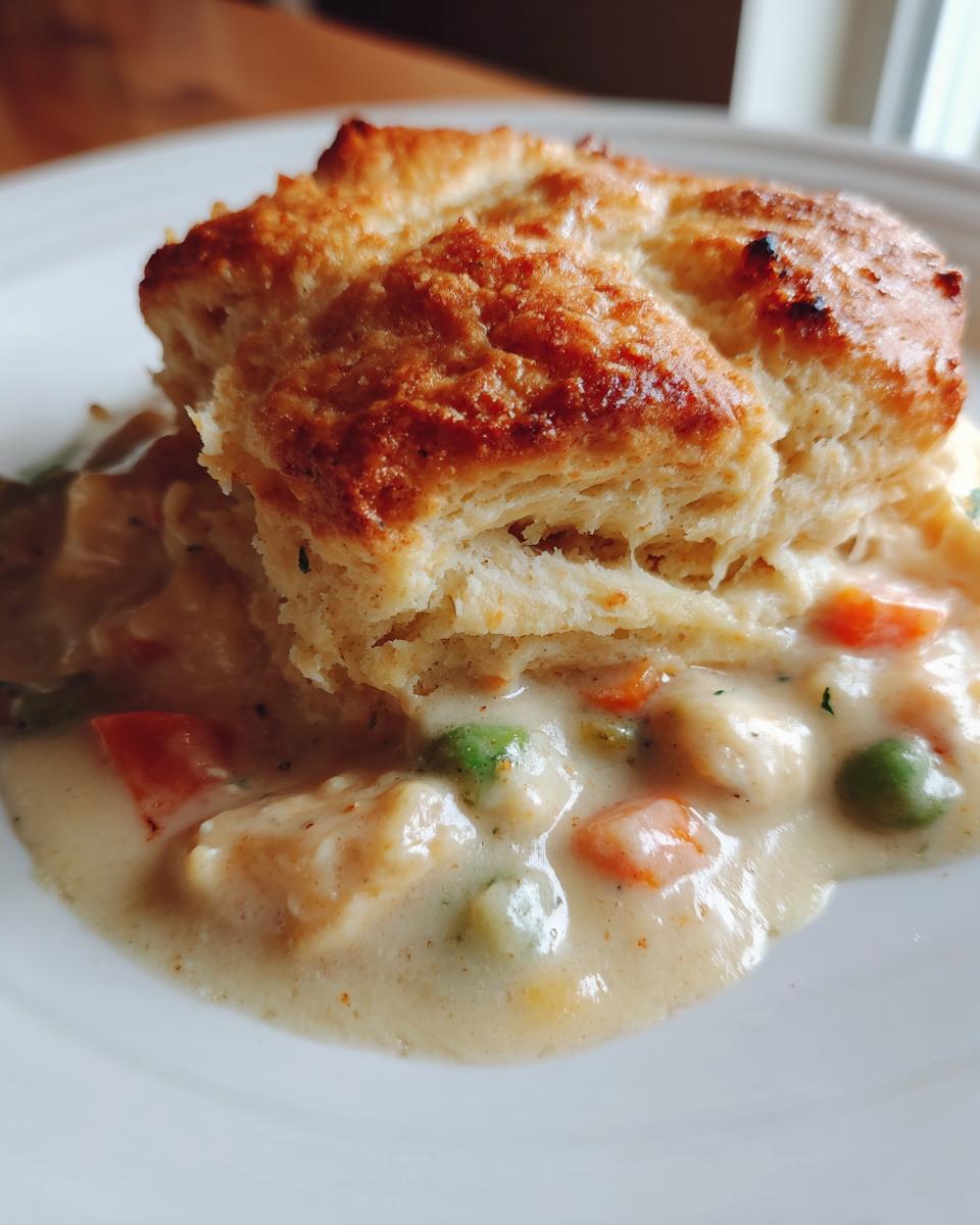 Unbelievably Easy: 1 Perfect **Chicken Pot Pie Casserole** 4 Chicken Pot Pie Casserole (No Crust, Extra Creamy) - detail 1