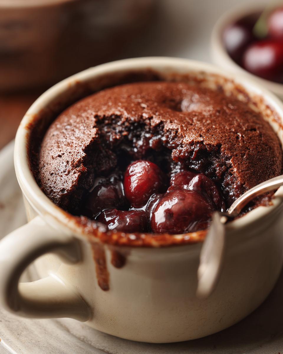 Easy & Delicious 4-Ingredient Chocolate Cobbler! 4 Chocolate Cobbler - detail 1
