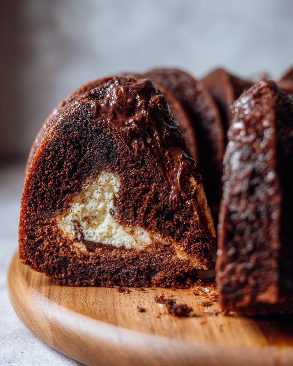 Chocolate Cream Cheese Bundt Cake (Elegant & Easy) - detail 1