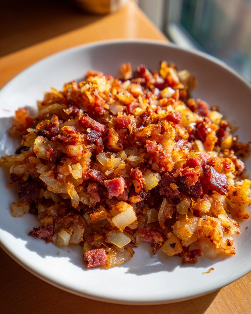 5-Minute Corned Beef Hash: Deliciously Easy! 4 Corned Beef Hash - detail 1