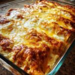 Creamy Chicken Enchilada Casserole (No Rolling Needed)
