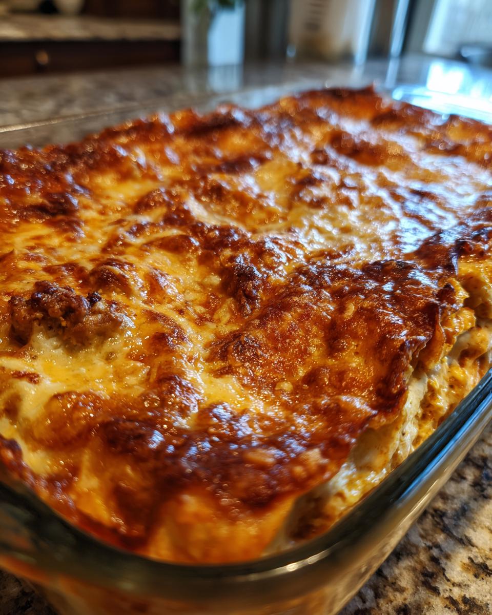 Easy Creamy Chicken Enchilada Casserole You’ll Love! 5 Creamy Chicken Enchilada Casserole (No Rolling Needed) - detail 2