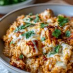 Creamy Chicken Enchilada Rice (Stovetop, No Pasta)