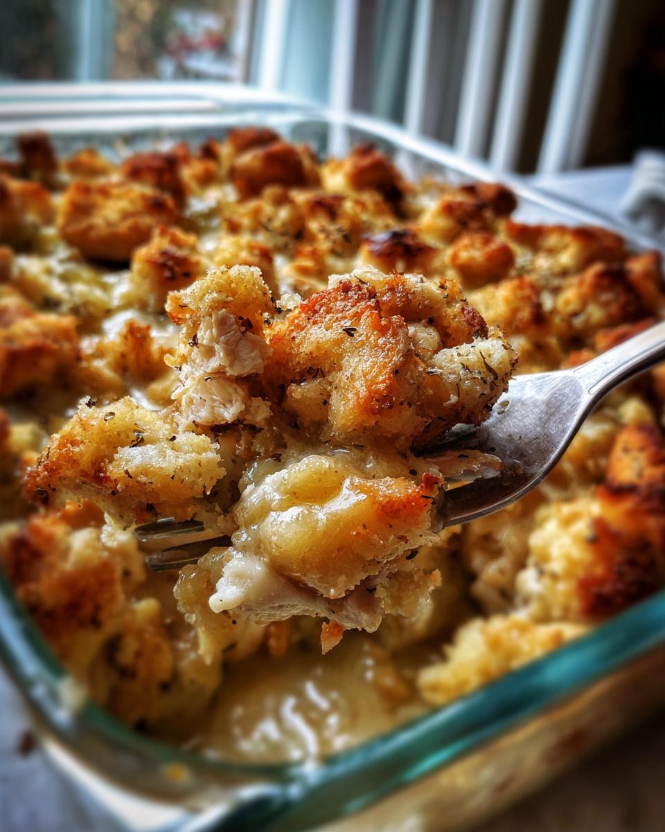 Creamy Chicken & Stuffing Casserole (5 Ingredients Only) - detail 1