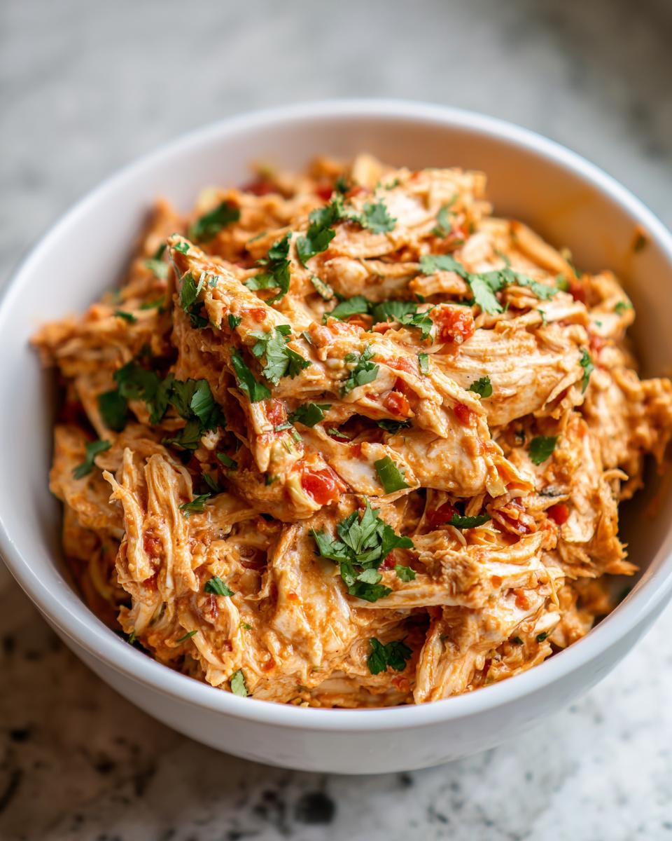 Easy 3-Ingredient Creamy Salsa Chicken Recipe 4 Creamy Salsa Chicken (Slow Cooker or Skillet) - detail 1