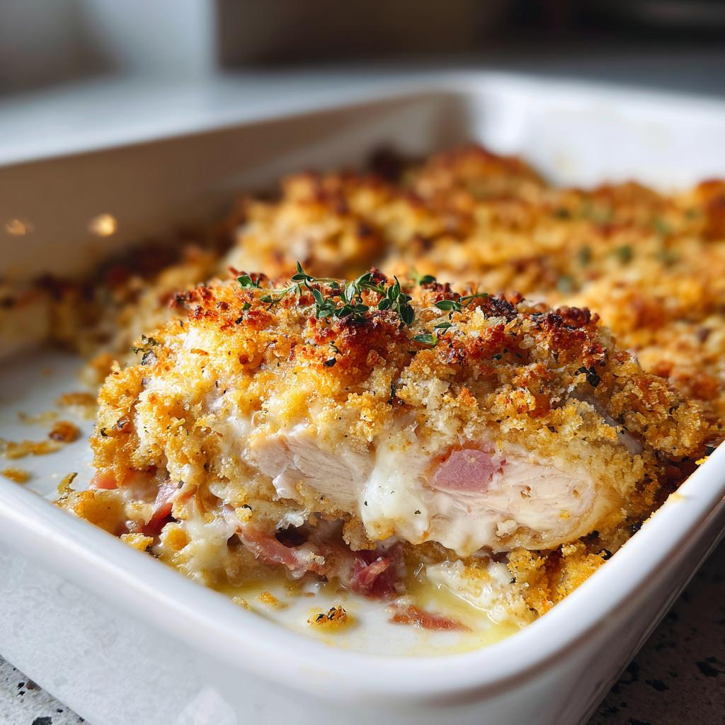 Delicious Chicken Cordon Bleu: 2 Tips for Success 5 Delicious Chicken Cordon Bleu Casserole Recipe for Family Dinners - detail 2