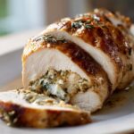 Easy Gourmet Ruth's Chris Stuffed Chicken