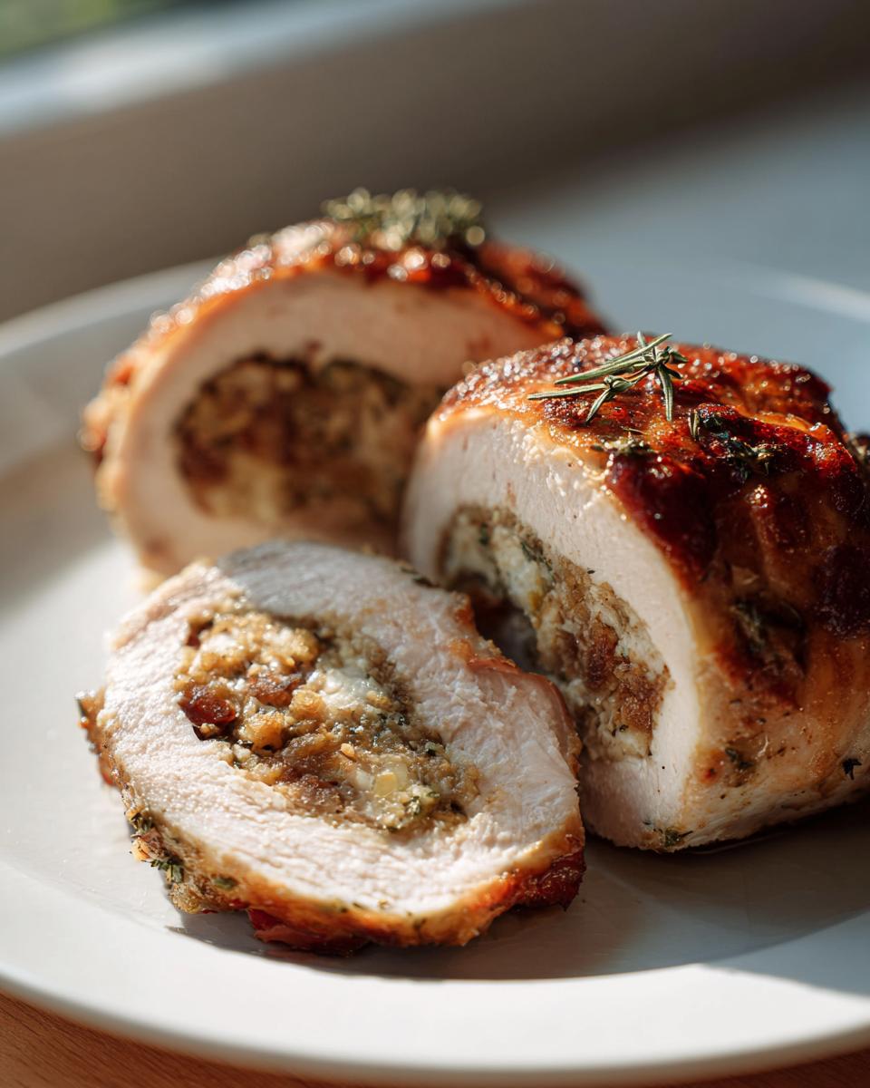 Easy Gourmet Ruth's Chris Stuffed Chicken: 3 Steps 5 Easy Gourmet Ruth's Chris Stuffed Chicken - detail 2