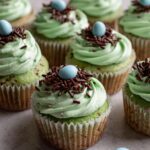 Easy Robin's Egg Cupcakes: 1 Simple Treat 12 Easy Robin's Egg Speckled Easter Cupcakes - House of Nash Eats