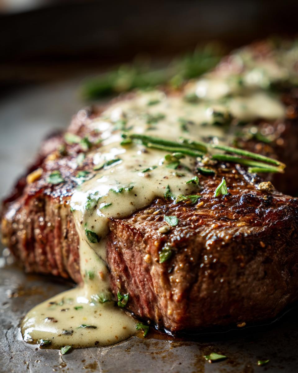 Garlic Butter Steak with Parmesan Cream Sauce Made Easy: Simple Steps for a Delicious Meal - detail 1