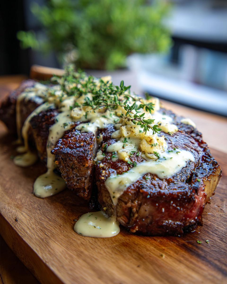 Garlic Butter Steak with Parmesan Cream Sauce Made Easy: Simple Steps for a Delicious Meal - detail 2