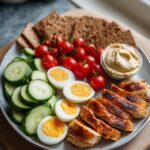 High-Protein Chicken Snack Plates