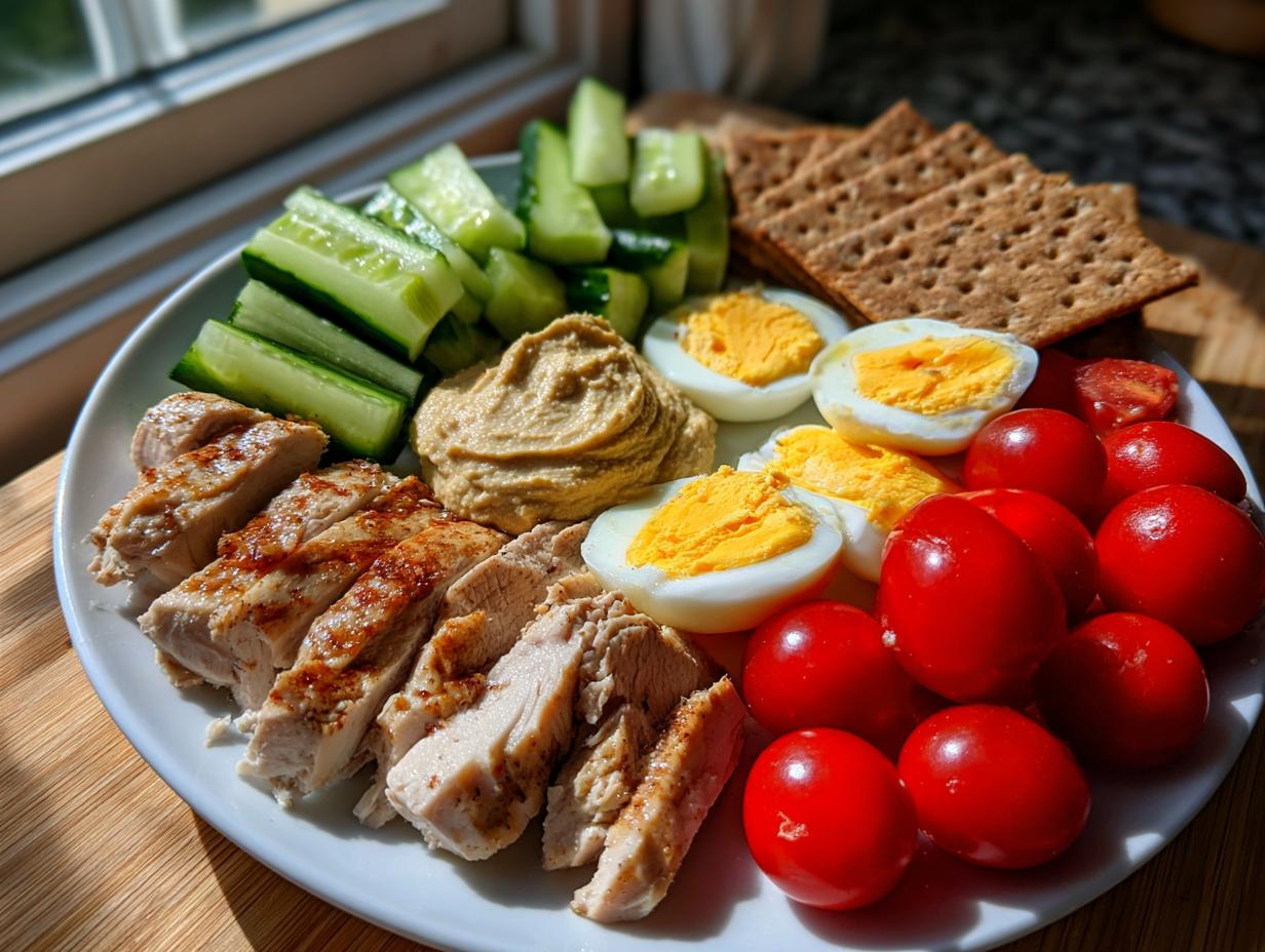 High-Protein Chicken Snack Plates Ready in 10 Minutes! 5 High-Protein Chicken Snack Plates - detail 2
