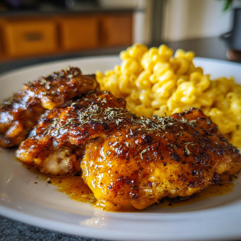 High-Protein Honey Garlic Butter Chicken You’ll Love! 4 High-Protein Honey Garlic Butter Chicken with Mac & Cheese: Easy Dinner Ideas for Quick Meals - detail 1