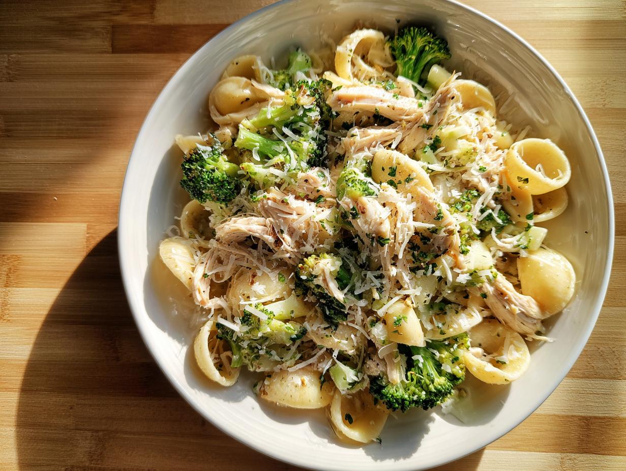 **Unbelievable! 35-Min High Protein Rotisserie Pasta** 5 High Protein Rotisserie Chicken Broccoli Pasta (35-Minute Recipe) - detail 2