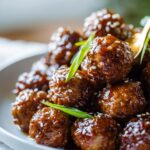 Irresistible Slow Cooker Honey Garlic Meatballs
