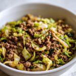 Easy Keto Beef & Cabbage Skillet (One Pan): 30 Mins! 28 Keto Beef & Cabbage Skillet (One Pan)