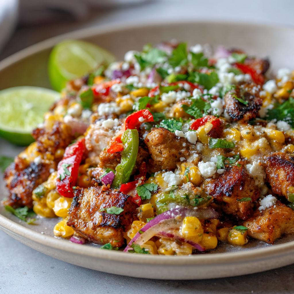 Mexican Street Corn Chicken Skillet (No Pasta) - detail 1