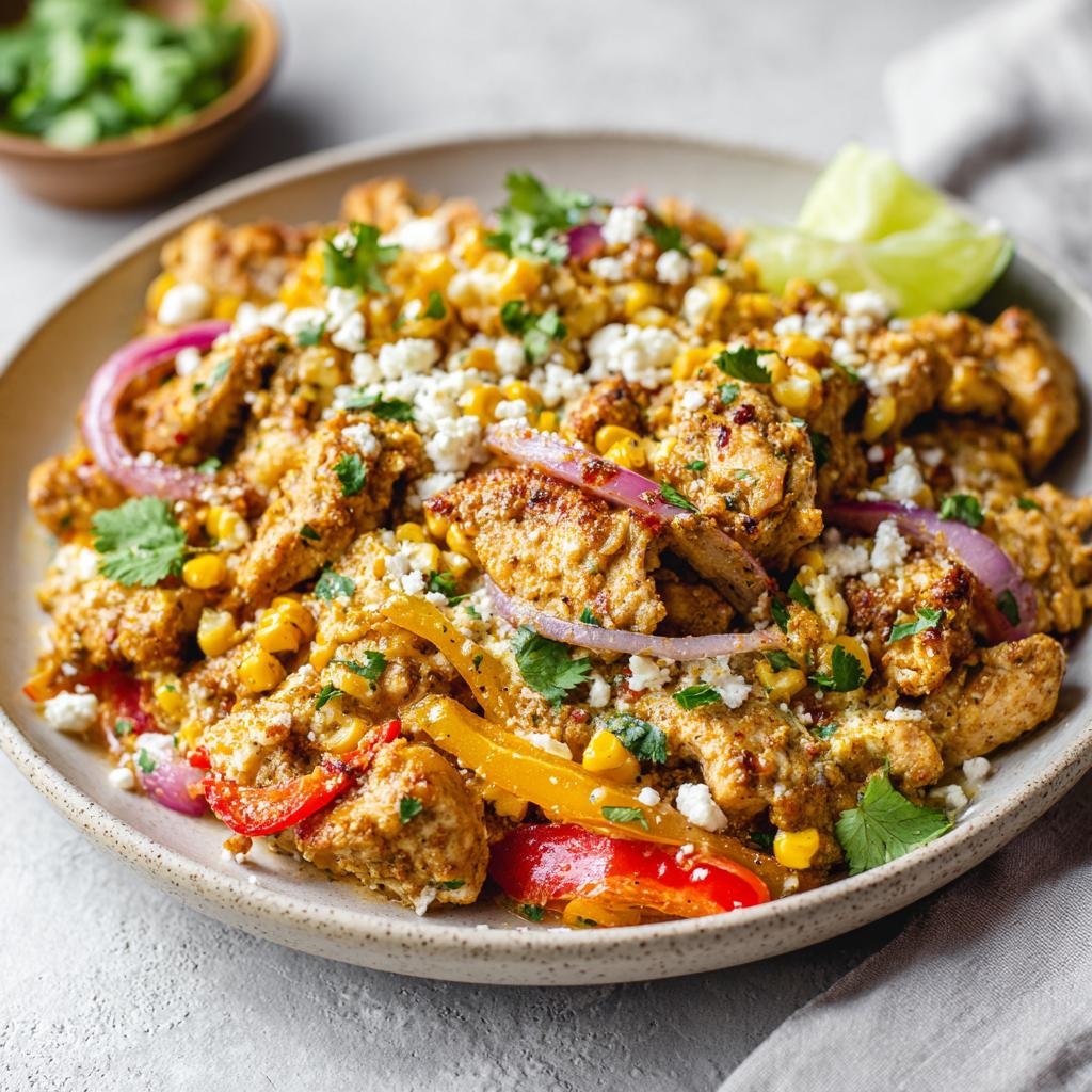 Mexican Street Corn Chicken Skillet (No Pasta) - detail 2