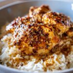 One-Pan Creamy Garlic Chicken & Rice (No Pasta)