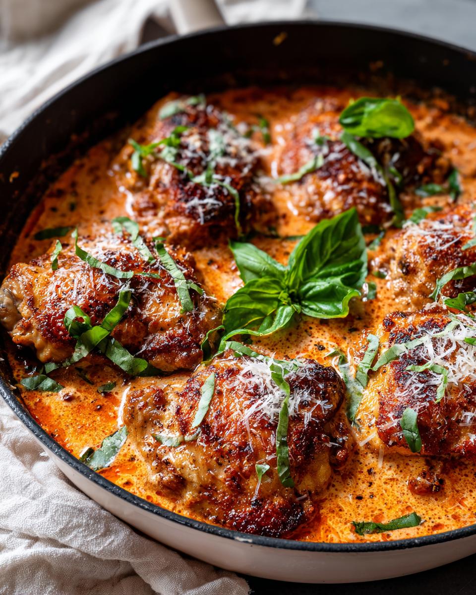 One-Pot Creamy Tomato Chicken Skillet (No Pasta) - detail 1