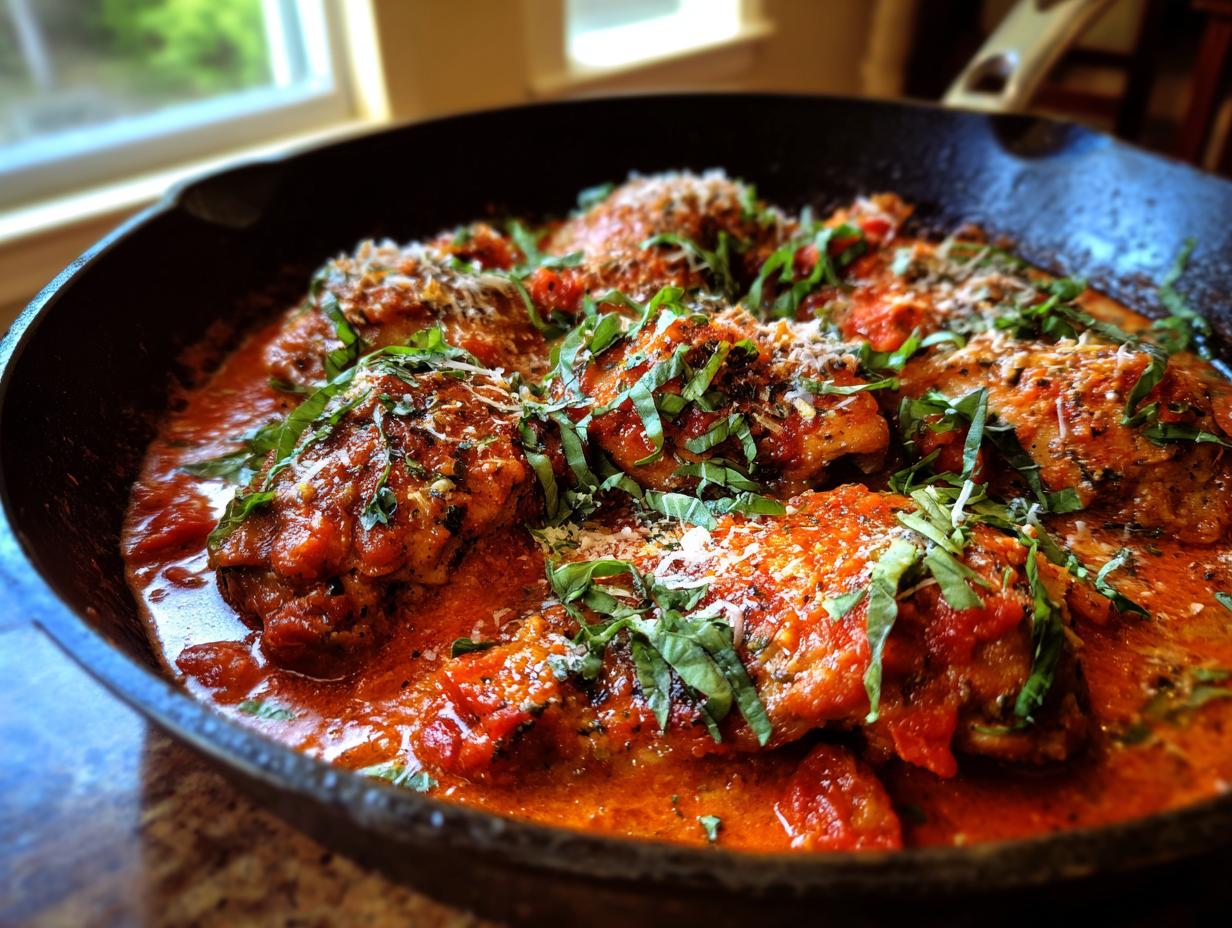 One-Pot Creamy Tomato Chicken Skillet (No Pasta) - detail 2
