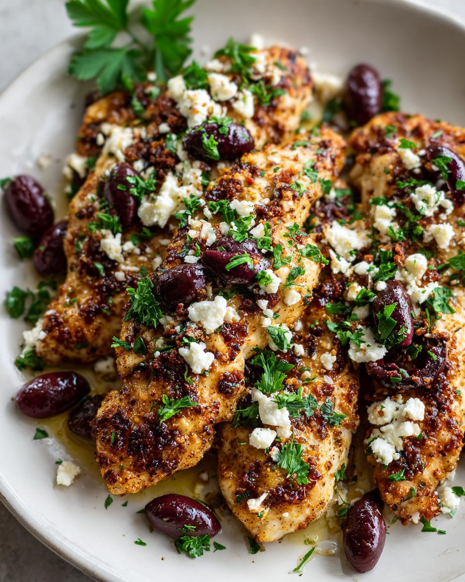 Quick Mediterranean Chicken Tenders Recipe: 30-Min Win! 5 Quick Mediterranean Chicken Tenders Recipe - detail 2