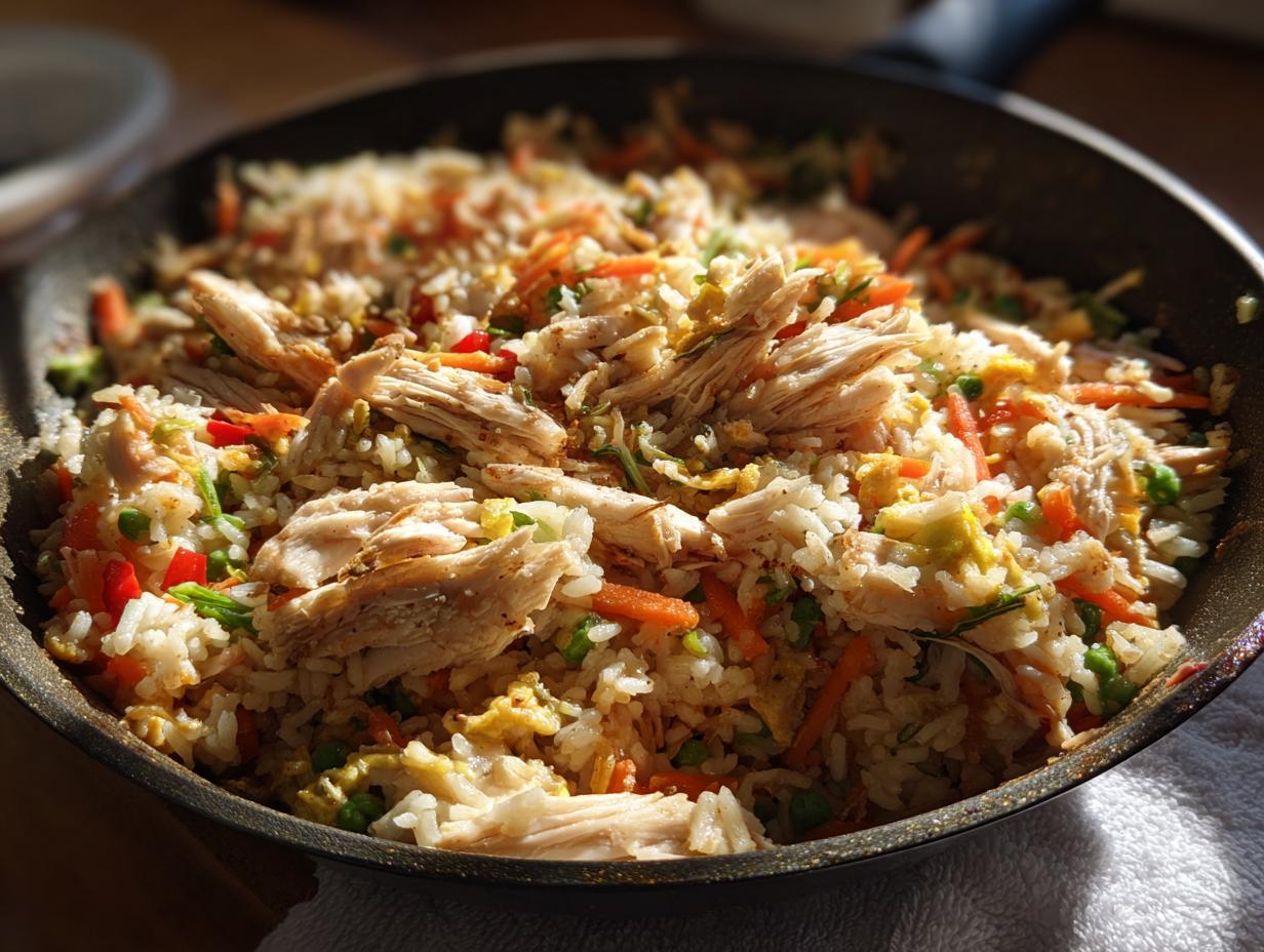 Rotisserie Chicken Rice Skillet: 35-Minute Deliciousness! 4 Rotisserie Chicken Rice Skillet - detail 1