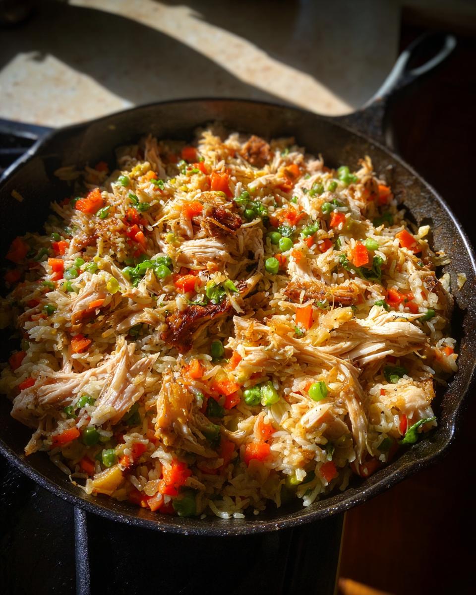 Rotisserie Chicken Rice Skillet: 35-Minute Deliciousness! 5 Rotisserie Chicken Rice Skillet - detail 2