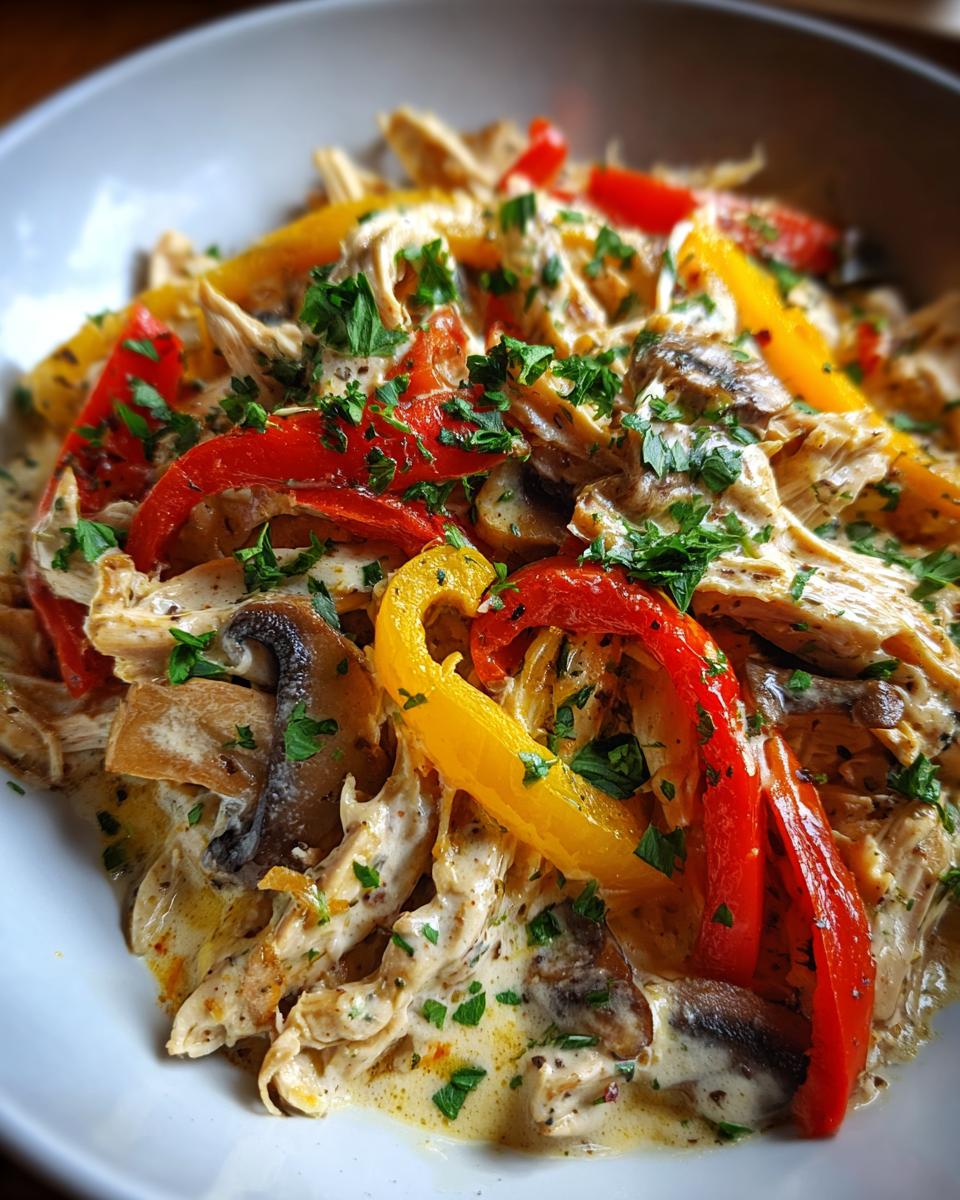 Rotisserie Chicken Skillet: 1 Pan, 30-Min. Dinner! 4 Rotisserie Chicken Skillet with Creamy Garlic Sauce - detail 1