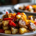 Sausage & Potato One-Pan Dinner (Oven-Baked)