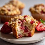 Strawberry Crumb Cake Muffins: 3 Steps to Heaven 8 Strawberry Crumb Cake Muffins