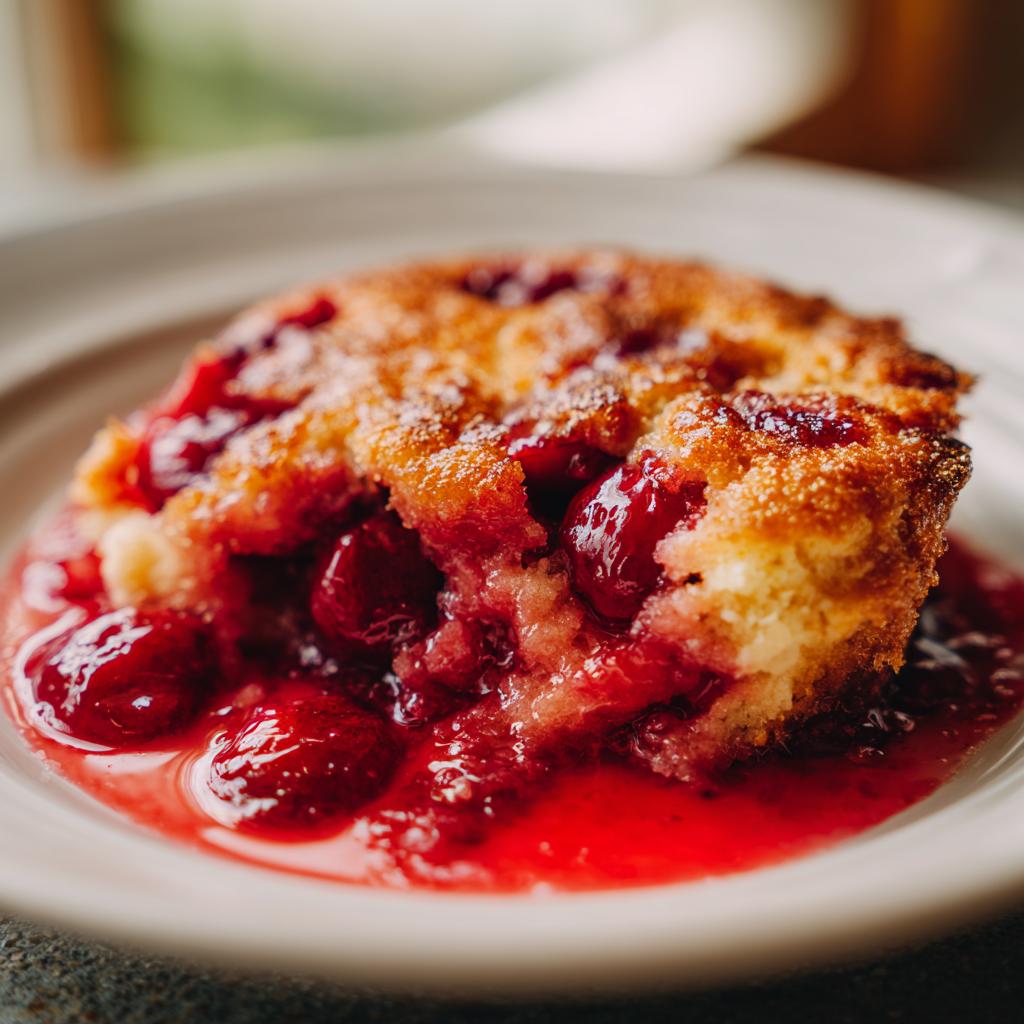 Sweet Cherry Cobbler Recipe: 1 Delightful Dessert! 4 Sweet Cherry Cobbler Recipe - detail 1