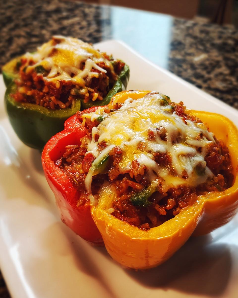 Craving Tex-Mex? Try These 4 Stuffed Peppers! 4 Tex-Mex Stuffed Bell Peppers (No Pasta, Oven-Baked) - detail 1