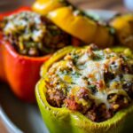 Tex-Mex Stuffed Bell Peppers (No Pasta, Oven-Baked)