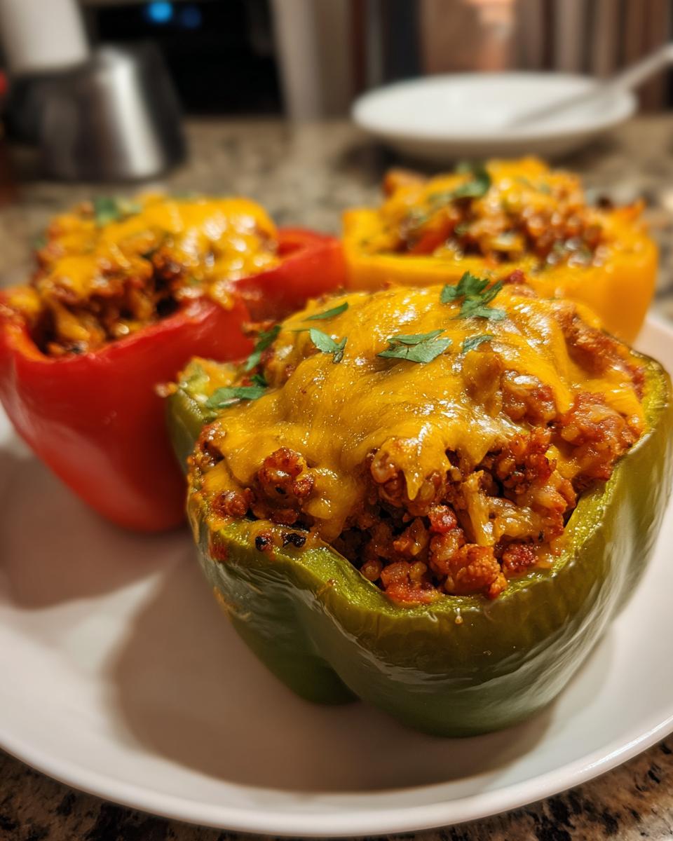 Craving Tex-Mex? Try These 4 Stuffed Peppers! 5 Tex-Mex Stuffed Bell Peppers (No Pasta, Oven-Baked) - detail 2