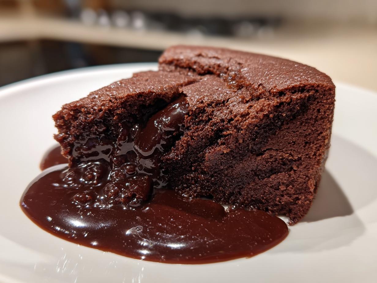 Velvety Chocolate Pudding Cake (Self-Saucing Magic) - detail 2