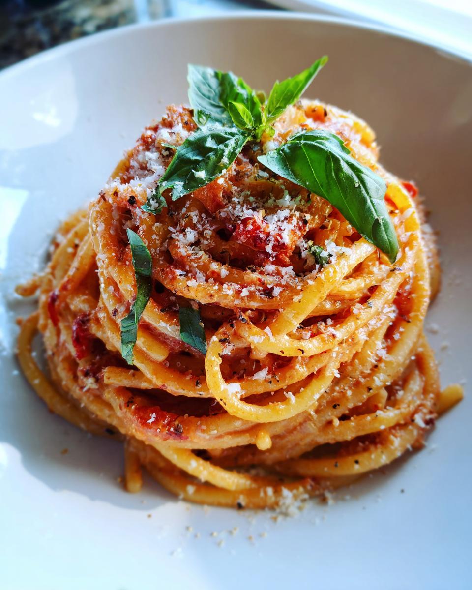 Whip Up Creamy Tomato Garlic Pasta Fast! - detail 1
