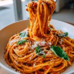 Whip Up **Creamy Tomato Garlic Pasta Fast!** In Under 20 Min 11 Whip Up Creamy Tomato Garlic Pasta Fast!