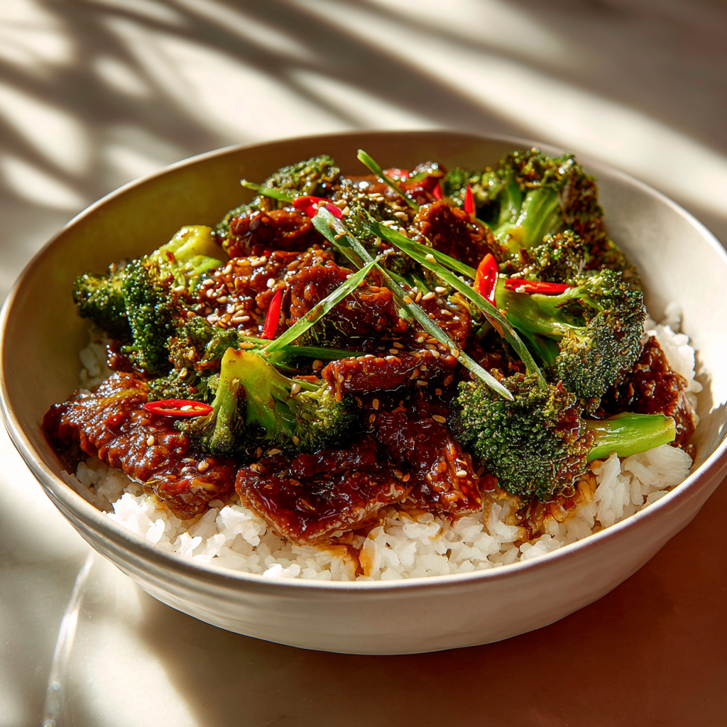Easy Chicken and Comfort Dinner Recipes: A Complete Guide to One-Pan, One-Pot Family Favorites 15 Chinese beef and broccoli
