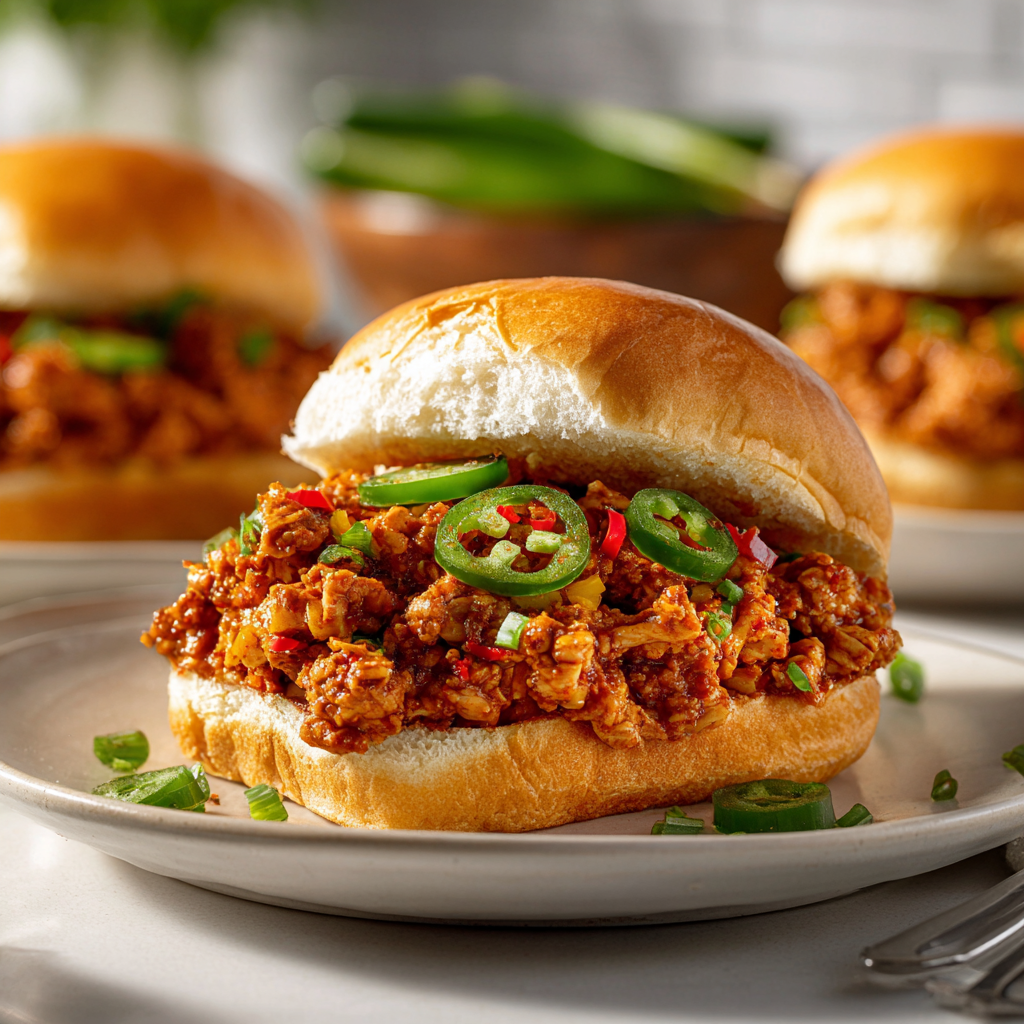Easy Chicken and Comfort Dinner Recipes: A Complete Guide to One-Pan, One-Pot Family Favorites 32 Cajun chicken sloppy joes