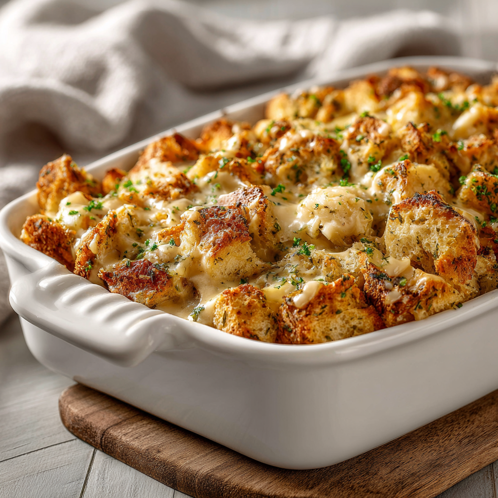 Creamy Chicken Comfort Dinner Recipes with chicken stuffing casserole