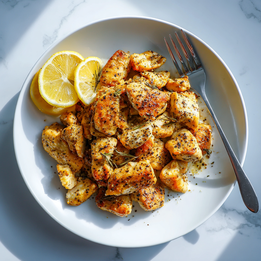 Easy One-Pan & Skillet Dinners: 21 Skillet Chicken, Beef & Keto Recipes 11 Skillet lemon pepper chicken